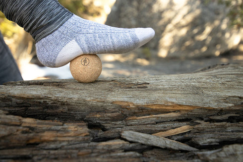 Rawlogy Classic (2.5") Cork Massage Balls Set (2 balls)